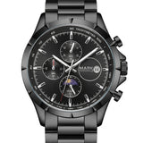 Mark Fairwhale FW-5065 OBSIDRON - Men’s Quartz Chronograph Moon Phase Watch