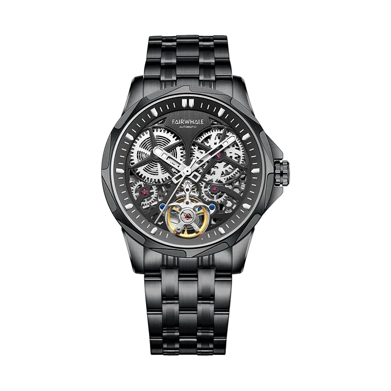 Mark Fairwhale FW-6030 TURVEX - Men’s Skeleton Automatic Tourbillon Watch