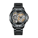 Mark Fairwhale FW-6005 ORBIMAR - Men’s Skeleton Automatic World Map Watch