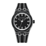 Mark Fairwhale FW-5110 2D SKETCH Watch - Minimalist Black & White Design