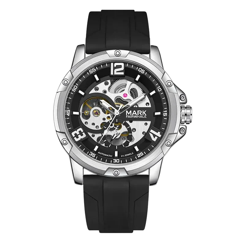 Mark Fairwhale FW-6019 TURBIX – Men’s Skeleton Automatic Watch