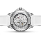 Mark Fairwhale FW-6008 POLARION - Men’s Skeleton Automatic Watch White Strap Edition