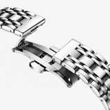 Mark Fairwhale 5180 TRINOMA – Men’s Stainless Steel Business Quartz Watch