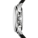 Mark Fairwhale FW-5870 LUNAVOR - Men’s Moon Phase Chronograph Leather Strap Watch