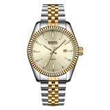 Mark Fairwhale FW-5017 VELUXOR – Men’s Luxury Quartz Watch with Auto Date & Stainless Steel Case
