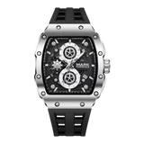 MARK FAIRWHALE FW-5980 TONIX - Men's Tonneau Chronograph Sports Watch