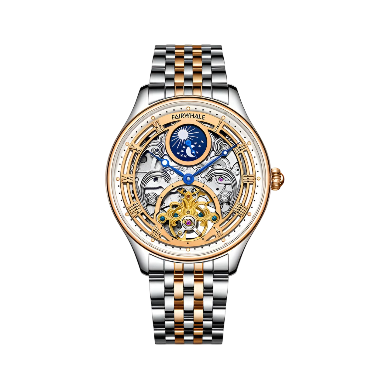 Mark Fairwhale FW-6100 NOCTARA - Men’s Moon Phase Automatic Watch