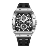 Mark Fairwhale FW-5960 BARONIX - Men’s Tonneau Chronograph Watch - Sporty