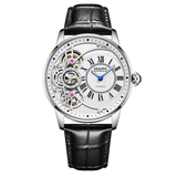 Mark Fairwhale FW-6031 LUMETHER - Men’s Genuine Leather Strap Watch with Luminous Hands