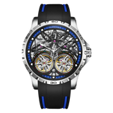 Mark Fairwhale FW-6210 DUALVEX - Men’s Dual Tourbillon Skeleton Automatic Watch