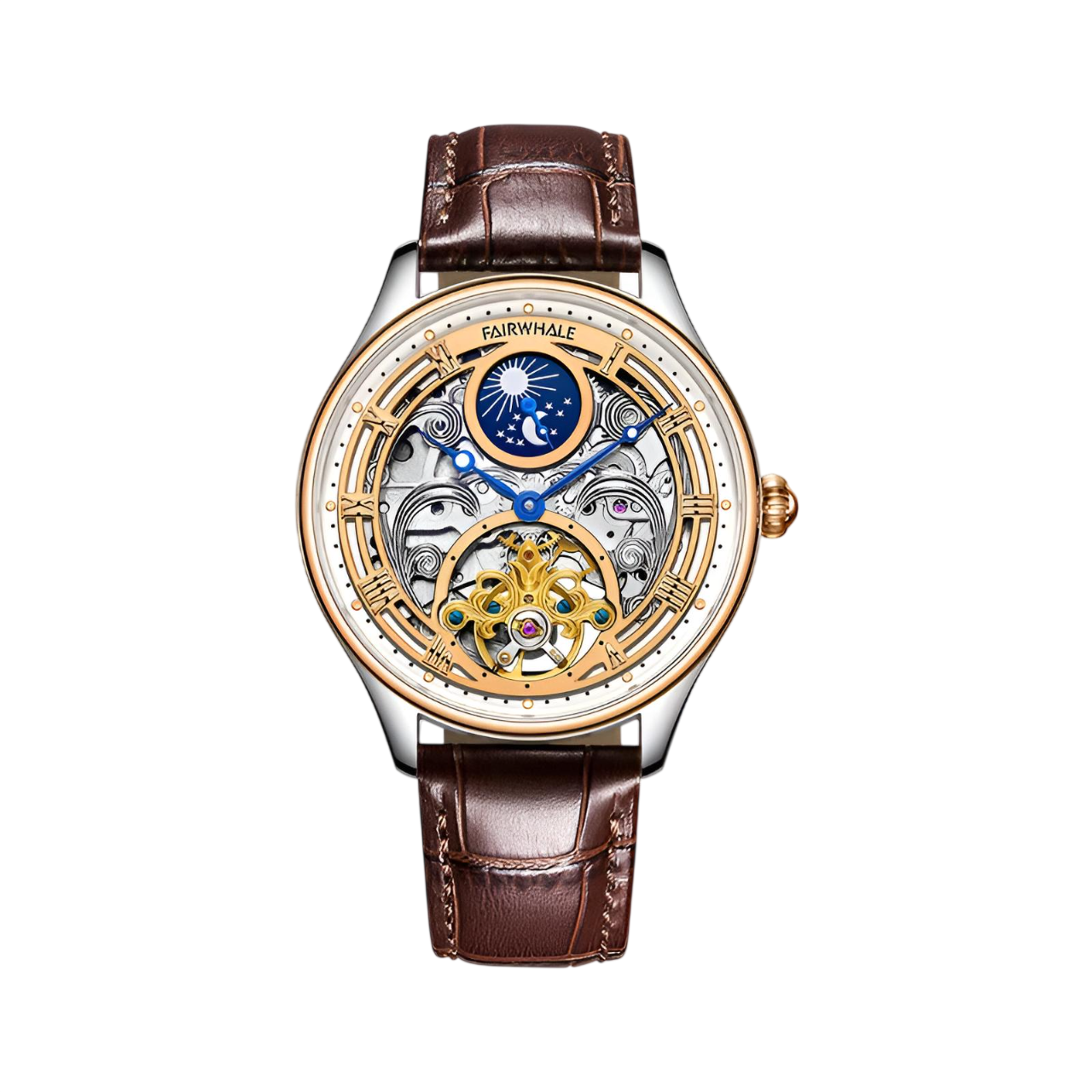 Mark Fairwhale FW-6100 NOCTARA - Men’s Moon Phase Automatic Watch