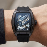 Mark Fairwhale FW-6880 VORTIGAN - Men’s Skeleton Tourbillon Automatic Watch