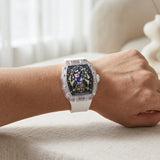Mark Fairwhale FW-6780 LUXIUM - Men’s Automatic Skeleton Transparent Watch with Sapphire Crystal