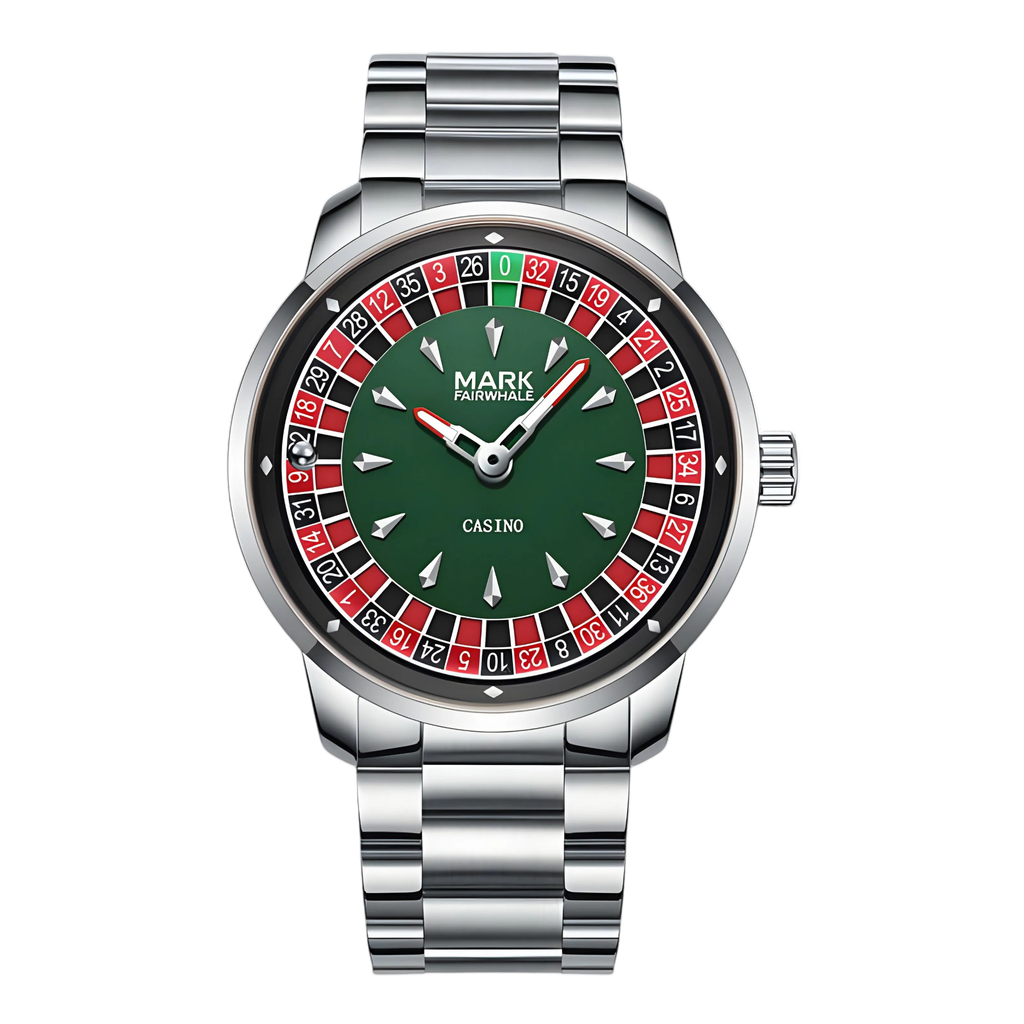 Mark Fairwhale FW-5031 ROULEX Casino Watch – Luxury Roulette Timepiece