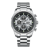 Mark Fairwhale FW-5028 STENTOR - Stainless Steel Chronograph - Luxury Men’s Watch