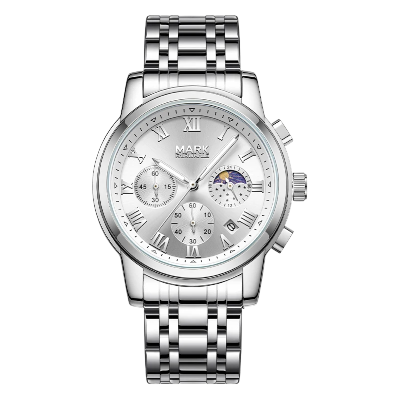 Mark Fairwhale FW-5058 ROMANVEX - Men’s Luxury Watch with Roman Numerals