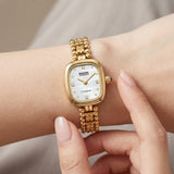Mark Fairwhale FW-3060 LUMEA - Women’s Luxury Gold Rectangle Watch