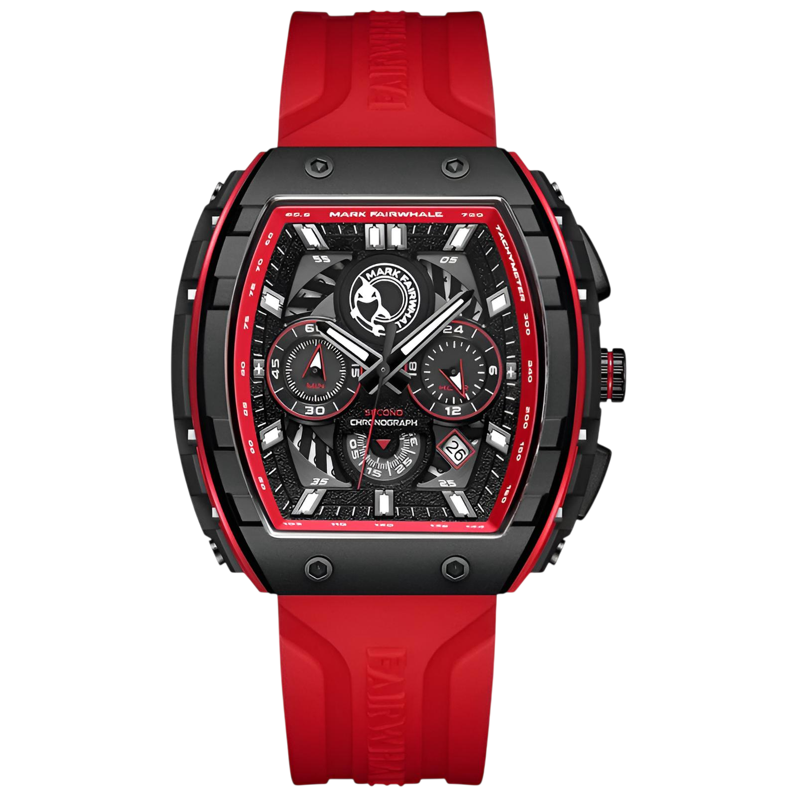 Mark Fairwhale FW-5670 BOLTRON - Men’s Bold Design Chronograph Sport Quartz Watch