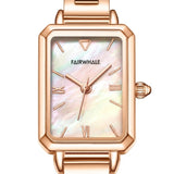 Mark Fairwhale FW-3550 VERDÉLIA – Women’s Square Green Quartz Fashion Watch