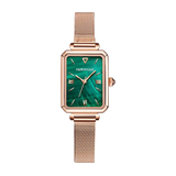 Mark Fairwhale FW-3270 VERDIA – Women’s Retro Rectangle Quartz Watch