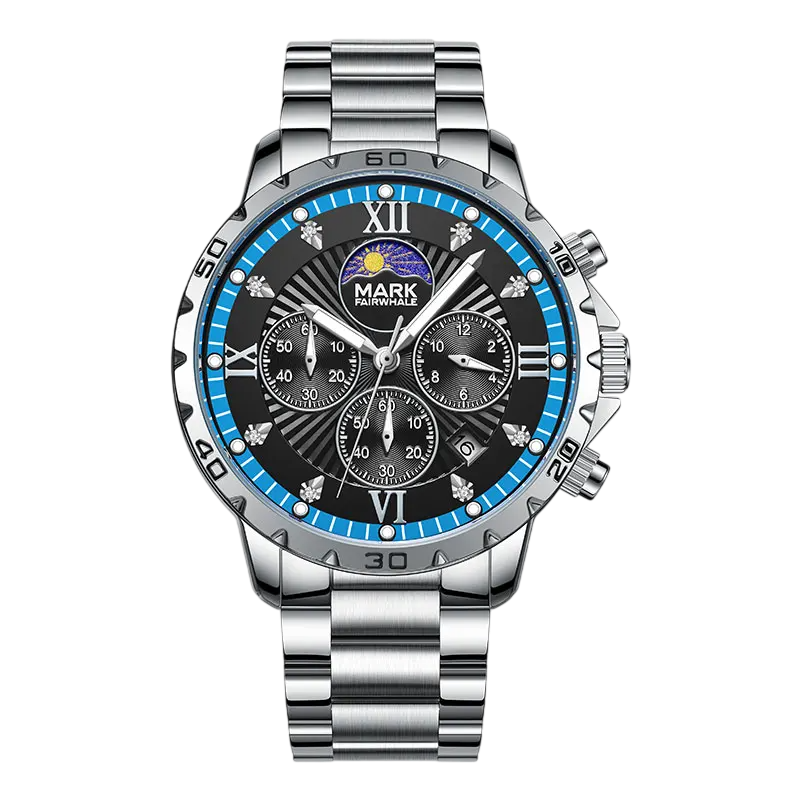 Mark Fairwhale FW-5048 RAVENTOR - Men’s Quartz Chronograph Watch