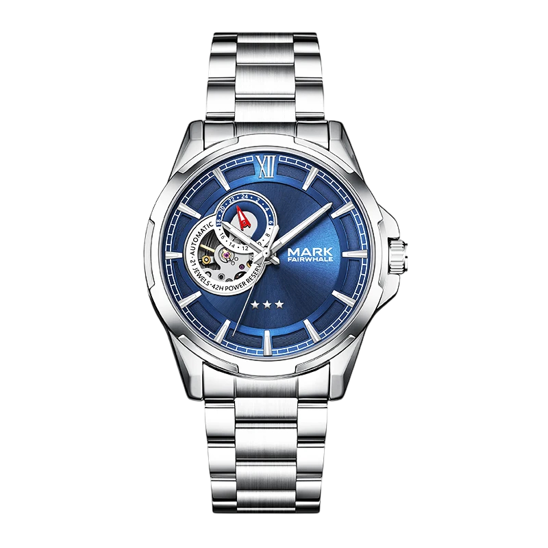Mark Fairwhale FW-6032 LUMIVOR - Men’s Mechanical Watch with Luminous Hands