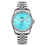 Mark Fairwhale FW-5017 VELUXOR – Men’s Luxury Quartz Watch with Auto Date & Stainless Steel Case