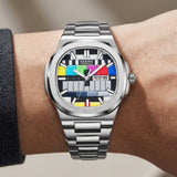 Mark Fairwhale FW-5210 Retro TV Dial Design Watch