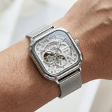 Mark Fairwhale FW-6014 STEELVOR - Men’s Automatic Mechanical Stainless Steel Watch