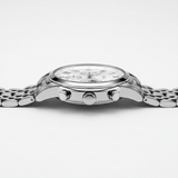 Mark Fairwhale FW-5039 CORDANT - Luxury Men’s Roman Numeral Quartz Watch with Stainless Steel Strap, Moon Phase & Chronograph