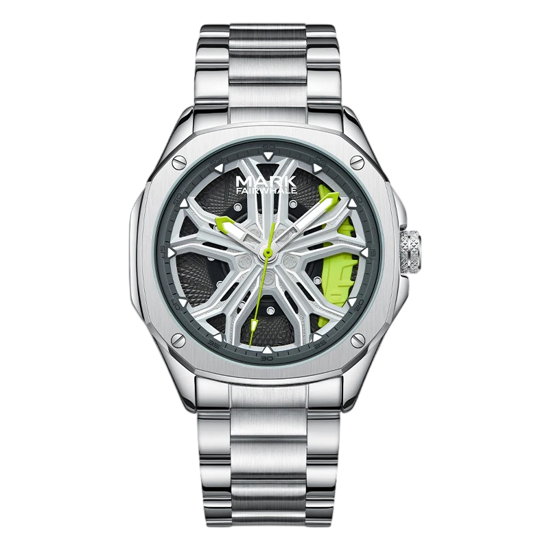 Mark Fairwhale FW-5060 STEELORIX - Men’s Stainless Steel Luxury Watch