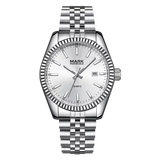 Mark Fairwhale FW-5017 VELUXOR – Men’s Luxury Quartz Watch with Auto Date & Stainless Steel Case