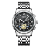 Mark Fairwhale  FW-5036 NEXORA– Men’s Multi-Function Quartz Watch with Roman Dial & Stainless Steel Bracelet