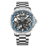 Mark Fairwhale FW-6800 AURENX - Men’s Semi-Skeleton Automatic Stainless Steel Watch