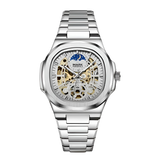 Mark Fairwhale FW-6012 LUNASKEL – Skeleton Moon Phase Automatic Watch