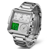 Mark Fairwhale FW-4270 RECTVOR - Men’s Rectangular Chronograph Quartz Watch - Chronograph Quartz Watch
