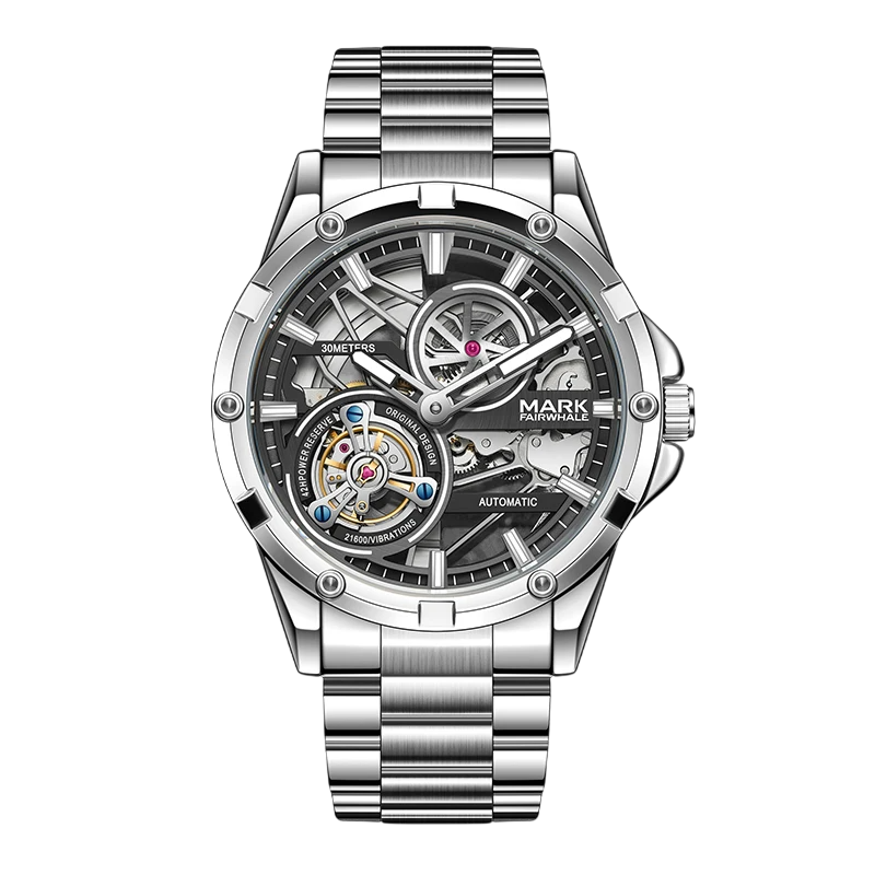 Mark Fairwhale FW-6013 LUXARAON - Men’s Luxury Skeleton Automatic Watch