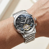 Mark Fairwhale FW-6055 LUMIVEX - Men’s Automatic Mechanical Chronograph Watch