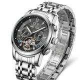 Mark Fairwhale FW-6028 CHRONOLUX - Men’s Automatic Mechanical Luminous Chronograph Watch