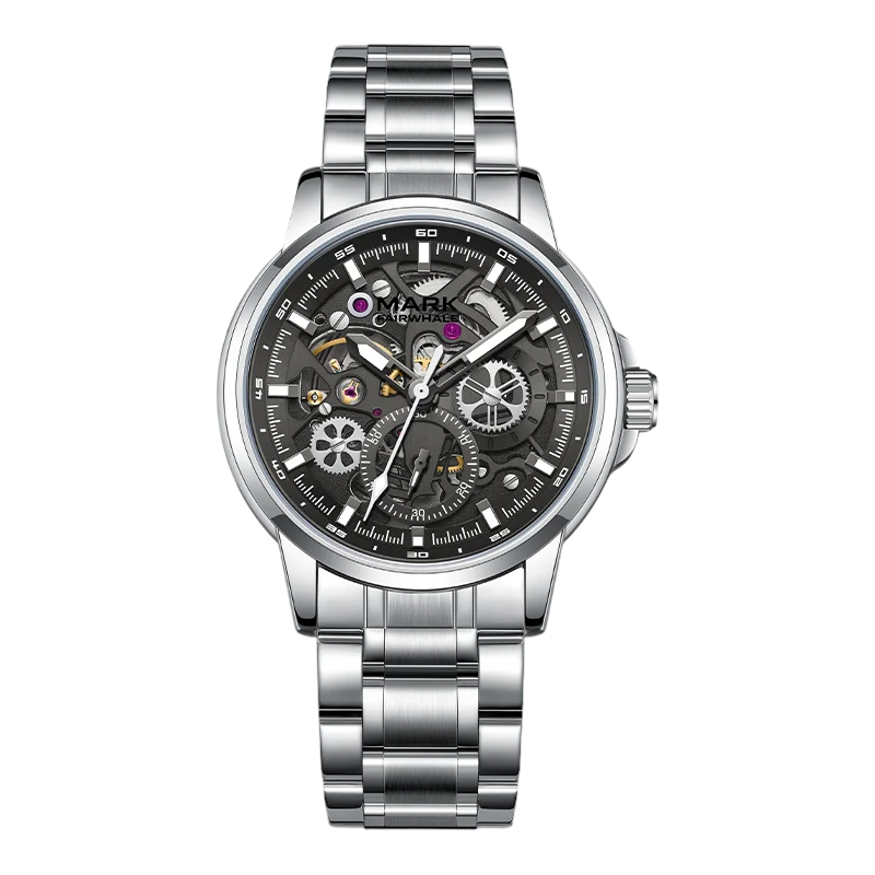 Mark Fairwhale FW-6051 SKELUMIX - Men’s Skeleton Watch Luminous Water Resistant