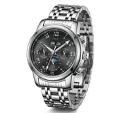 Mark Fairwhale FW-6018 LUNEVAR - Men’s Automatic Moon Phase Elegance Watch