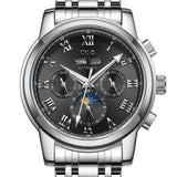 Mark Fairwhale FW-6018 LUNEVAR - Men’s Automatic Moon Phase Elegance Watch