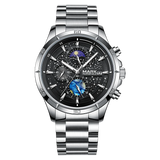 Mark Fairwhale FW-5022 VELTRONIX - Men’s Luxury Chronograph Watch with Stainless Steel Strap