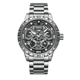 Mark Fairwhale FW-5940 VELTORA – Men’s Luxury Stainless Steel Automatic Date Watch
