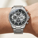 Mark Fairwhale FW-5028 STENTOR - Stainless Steel Chronograph - Luxury Men’s Watch