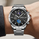 Mark Fairwhale FW-5022 VELTRONIX - Men’s Luxury Chronograph Watch with Stainless Steel Strap