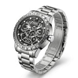 Mark Fairwhale FW-5940 VELTORA – Men’s Luxury Stainless Steel Automatic Date Watch