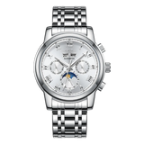 Mark Fairwhale FW-6018 LUNEVAR - Men’s Automatic Moon Phase Elegance Watch