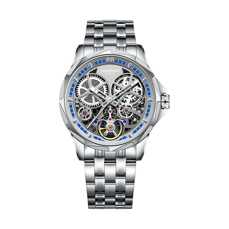 Mark Fairwhale FW-6030 TURVEX - Men’s Skeleton Automatic Tourbillon Watch