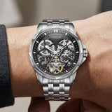 Mark Fairwhale FW-6030 TURVEX - Men’s Skeleton Automatic Tourbillon Watch